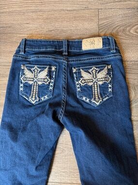 Miss Me Girls Mid Rise boot Cut jeans